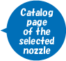 Catalog page of the selected nozzle