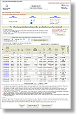 Search Results Table